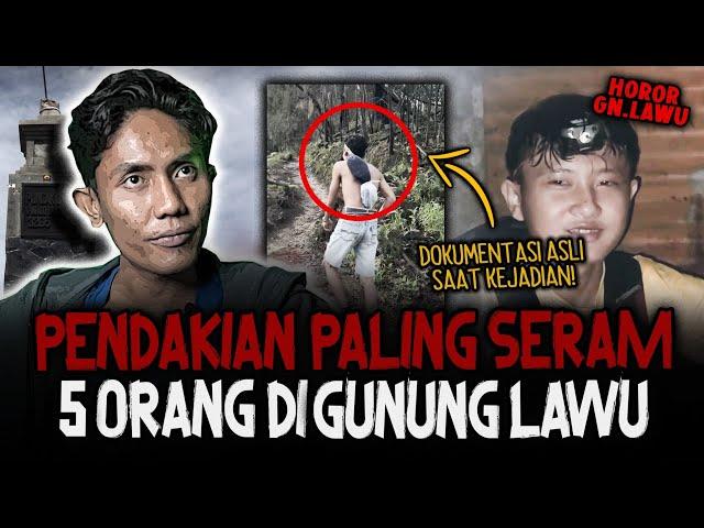 Gn. LAWU MENCEKAM! 5 ORANG INI JADI KORBAN HORORNYA GUNUNG LAWU, PANIK TAKUT JADI SATU