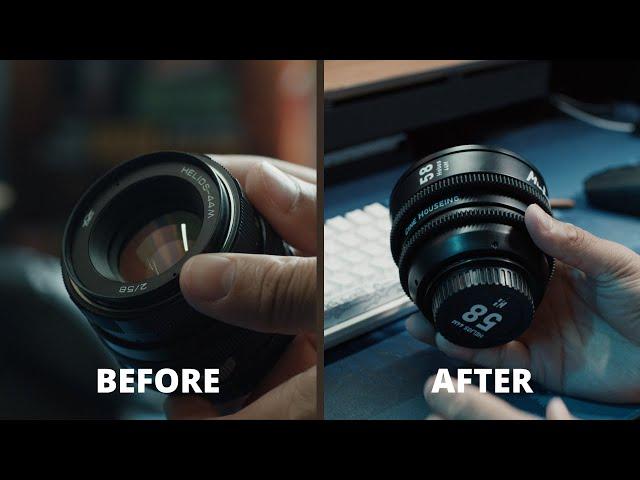 Rehousing my Lens for JUST $200 with Cinehouseing