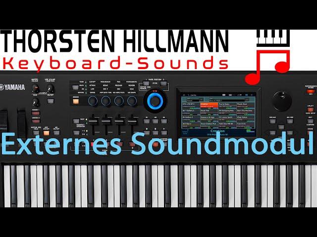 Einsteiger Tutorial Yamaha Modx externes Soundmodul ansteuern