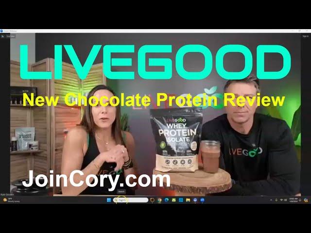 LIVEGOOD: Dr. Ryan & Lisa Goodkin, New Chocolate Protein Review