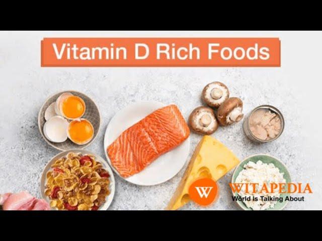 10 Vitamin D rich foods | @Witapedia