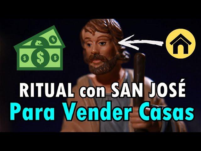   Ritual con SAN JOSÉ Para VENDER CASAS o Propiedades 