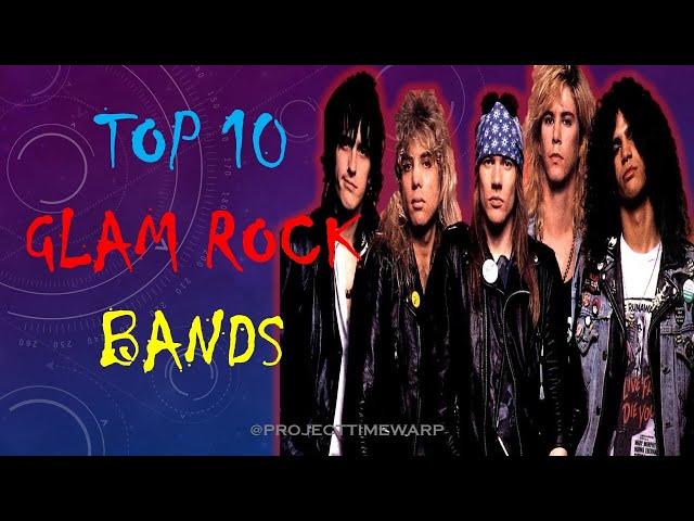 Top 10 | Glam Rock Bands Of All-Time