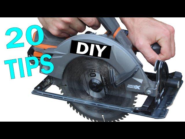 20 Circular Saw Tips for Beginners