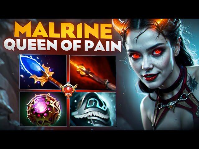 СИЛЬНЕЙШАЯ КВОПА ОТ МАЛРИНА УНИЧТОЖИЛА КАРТУ| Malr1ne Queen of Pain 7.37d