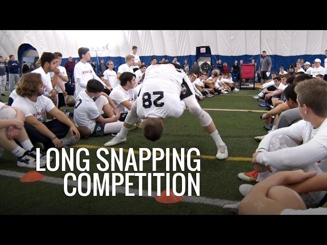 Long Snapping Competition | 2016 Eastern Showcase | Kohl's Snapping