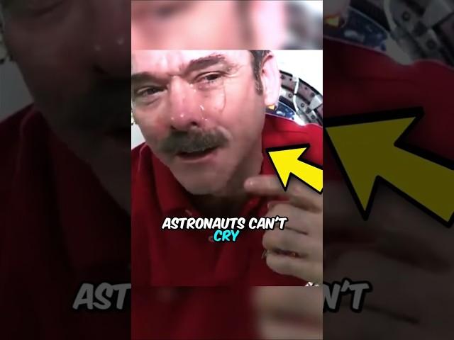 Why Astronauts Can’t Cry in Space#shorts #space