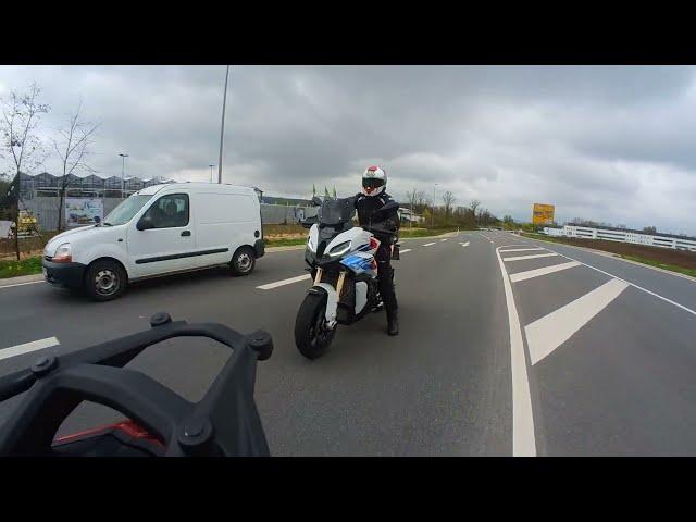 BMW S1000xr Probefahrt meiner Frau