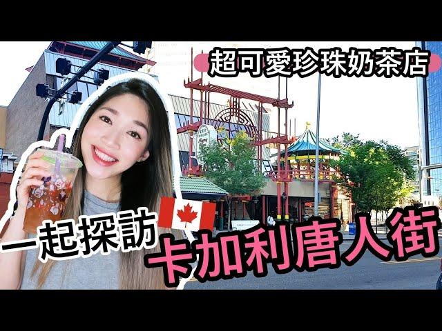 【加拿大生活】卡加利唐人街 | 加拿大也愛珍珠奶茶？ | Exploring Calgary’s Chinatown | Bubble Tea Place for Anime Lovers?