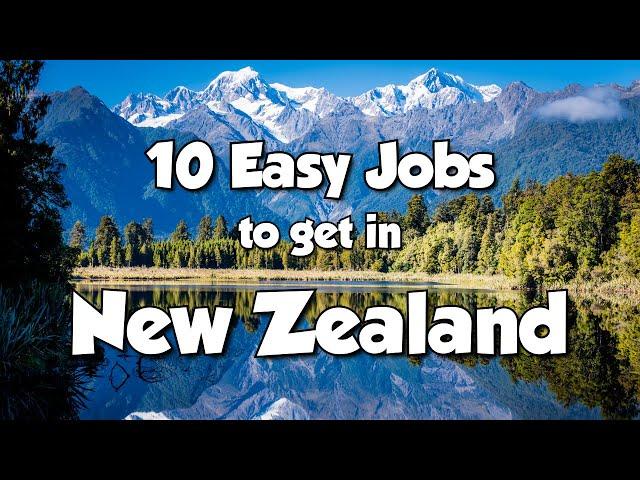 10 Jobs Surprisingly Easy to Get in New Zealand: Start Your New Career Today!