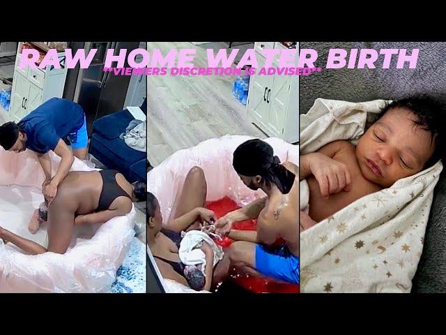 Unassisted Home Water Birth| Raw and Real| All Glory to God