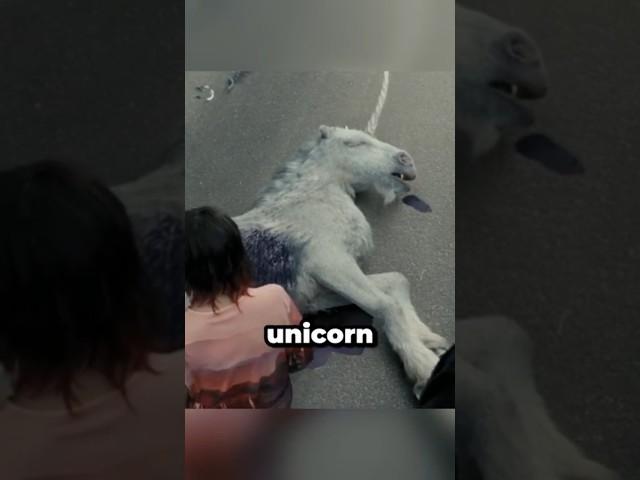 What happens when you run over a unicorn?  #shorts #viral