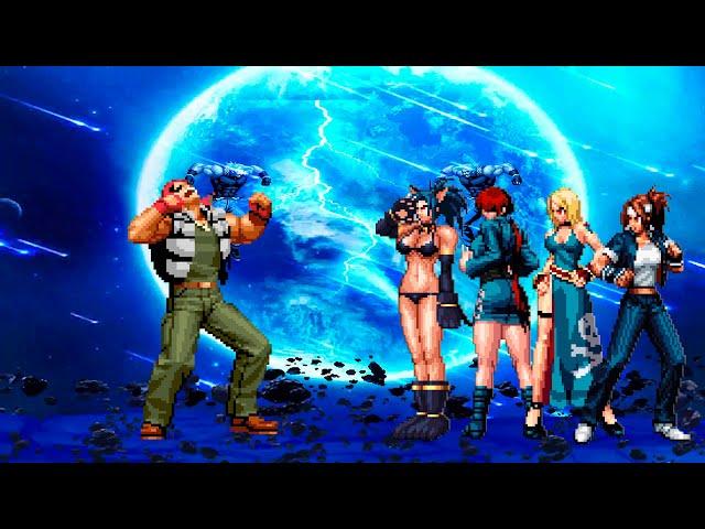 [KOF Mugen] Ralf 15 vs YS Girls Team