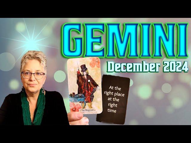 You Are in Charge! Closing Cycles & a Wish is Granted GEMINI December 2024 Tarot Reading