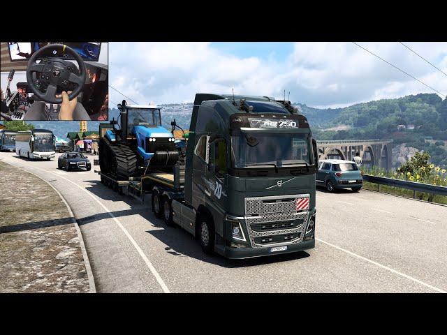 West Balkans - Euro Truck Simulator 2 | Thrustmaster TX gameplay