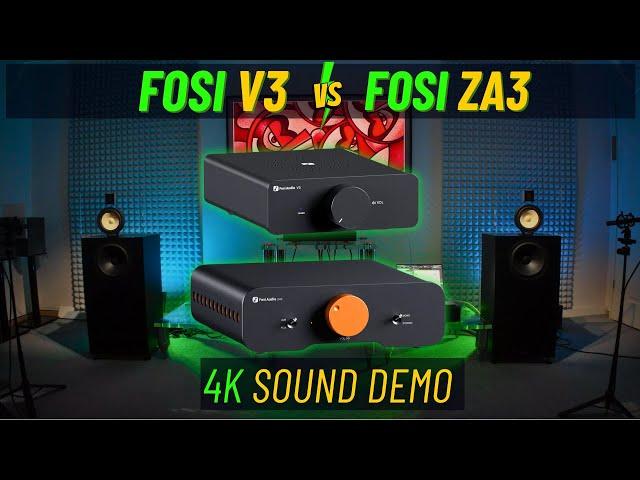 Fosi ZA3 vs Fosi V3 - Don't Choose Wrong Amp !