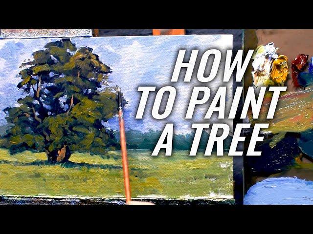 How to Paint a Tree in Oils | Beginners Guide