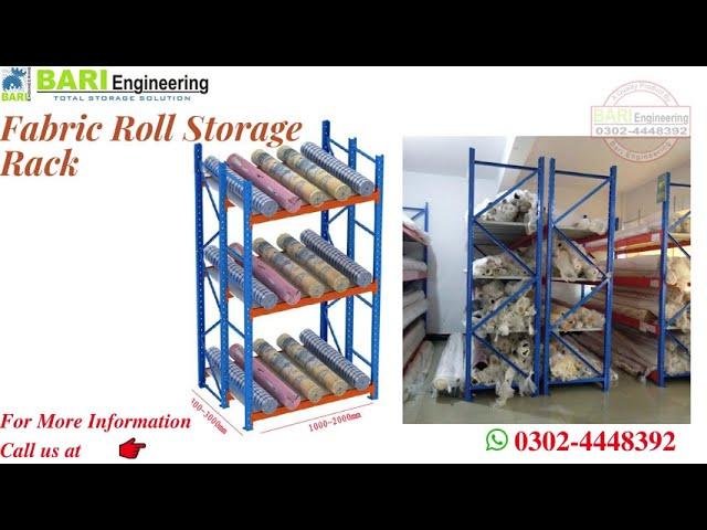 Textile Warehouse Racks in Gujranwala | Textile Storage Racks | Industrial Steel Rack 0302-4448392