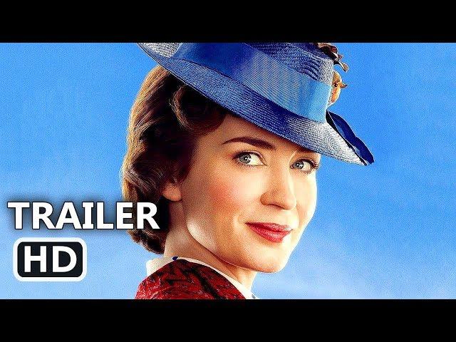 MARY POPPINS RETURNS Official Trailer TEASE (2018) Emily Blunt, Disney Movie HD