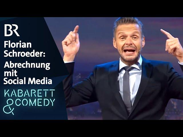 Florian Schroeder: Abrechnung mit Social Media | Kabarett aus Franken |  BR Kabarett & Comedy