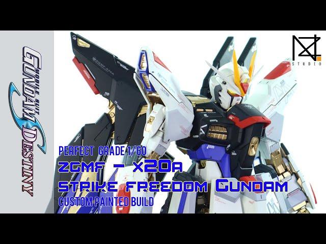 [Custom Painted Build] PG 1/60  ZGMF - X20A STRIKE FREEDOM GUNDAM