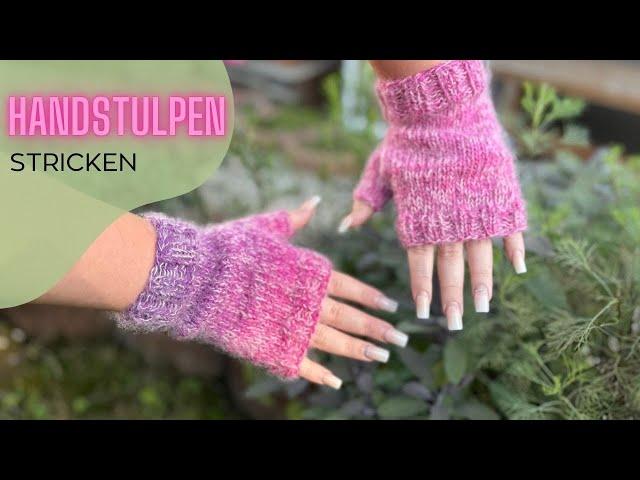 Kurze Handstulpen stricken