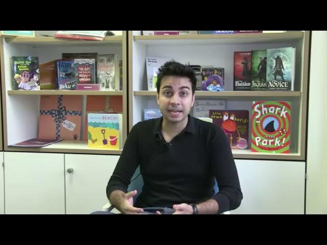 Taran Matharu is the new BookTrust Writer in Residence