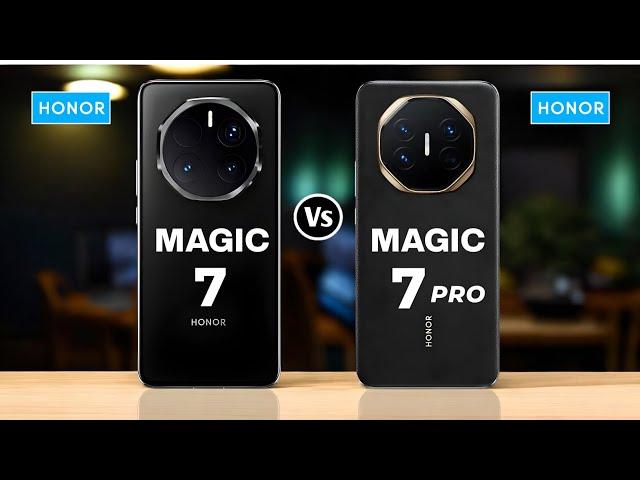 Honor Magic 7 Vs Honor Magic 7 Pro