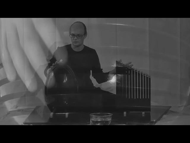 microtonal music with a stone - round and angle - hannes fessmann