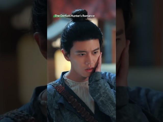 Xuanye: Look what you've done!What did I do wrong#iQIYI#TheDemonHuntersRomance#AllenRen#LareinaSong