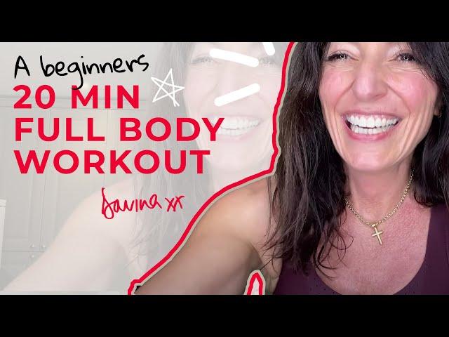 20 MIN FULL BODY WORKOUT - Beginner Friendly | Davina McCall