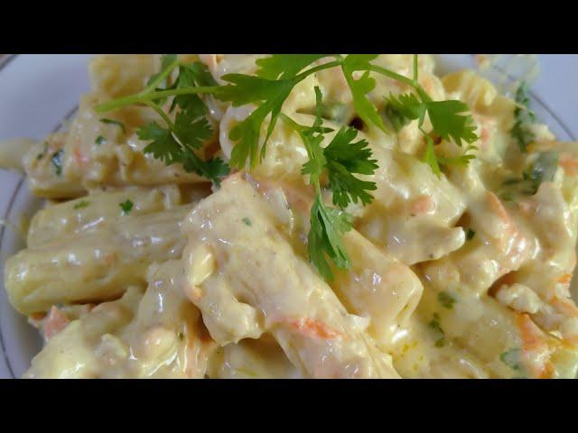 How to cook creamy Macaroni white (Arabic style)