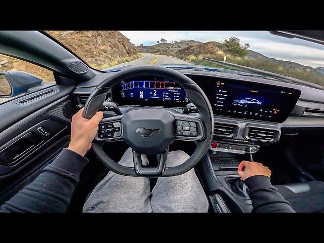 What It's Like To Drive The 2024 Ford Mustang Dark Horse (POV) *Manual*