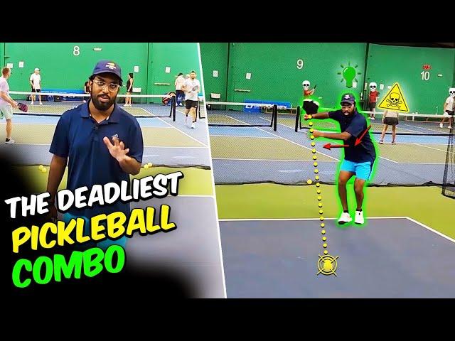 YOU MUST LEARN THIS, The Deadliest Combo In Pickleball