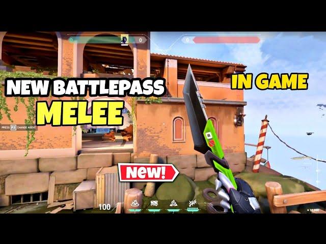 Valorant Episode 9 Act 2 Battlepass Knife  In Gameplay  Leaks | New Battlepass Melee All Varients