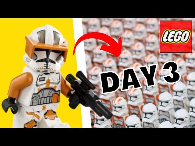 I Built a LEGO Clone Army in 10 Days! #legostarwars #clonewars