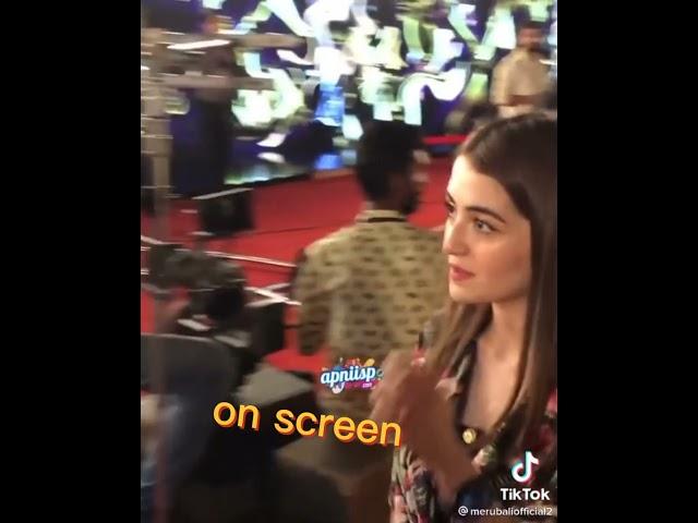 Asim azhar with his girlfriend merub ali #asimazhar #asim on screen and #bts #shorts