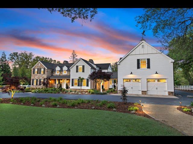 Immerse yourself in colonial charm  of this exquisite Pennsylvania inspired farmhouse!