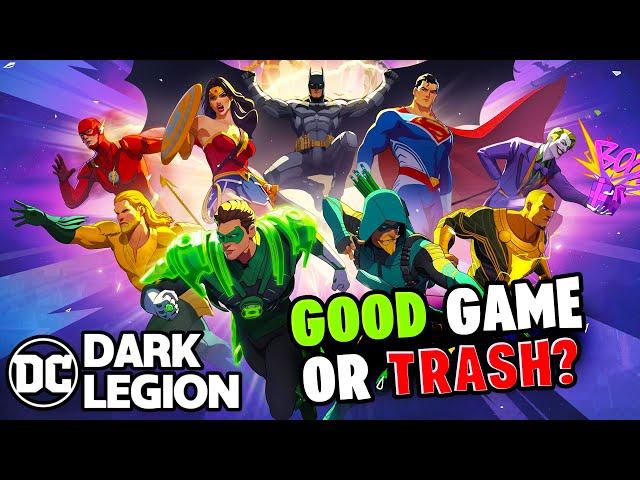 DC Dark Legion. Is The Game From Ads Fake or Real? Gameplay + First Impressions. Online PvP?