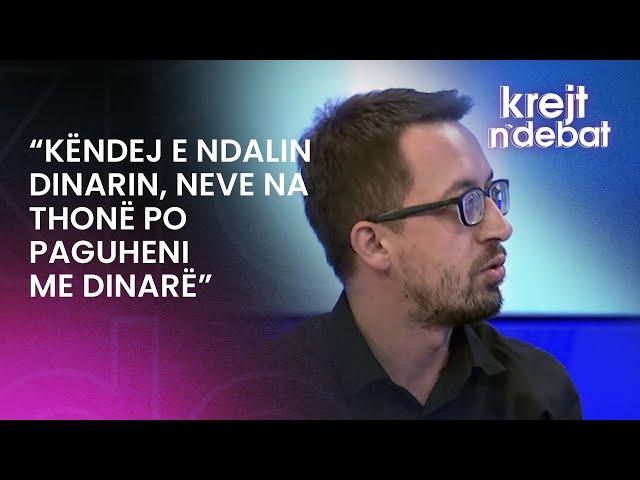 “Këndej e ndalin dinarin, neve na thonë po paguheni me dinarë”, Hoti ironizon me sulmet e qeverisë