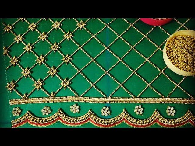 Grand bridal blouse sleeve designing |part-1