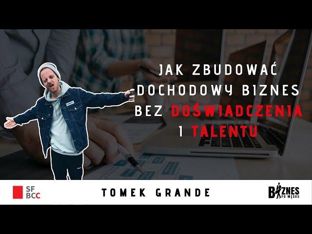 DOCHODOWY BIZNES BEZ DOŚWIADCZENIA I TALENTU? *webinar projektu Biznes Po Męsku*