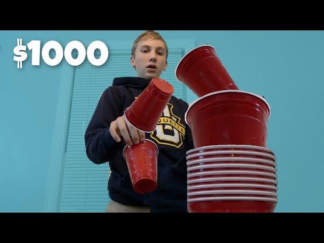 Real Life Trick Shot Challenge 2 for $1,000  | That's Amazing