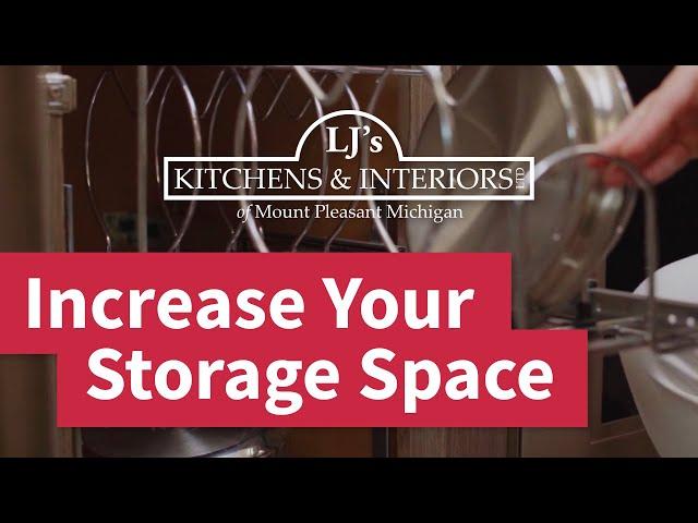 Increase Your Storage Space with a Kitchen Island - LJ's Kitchens & Interiors