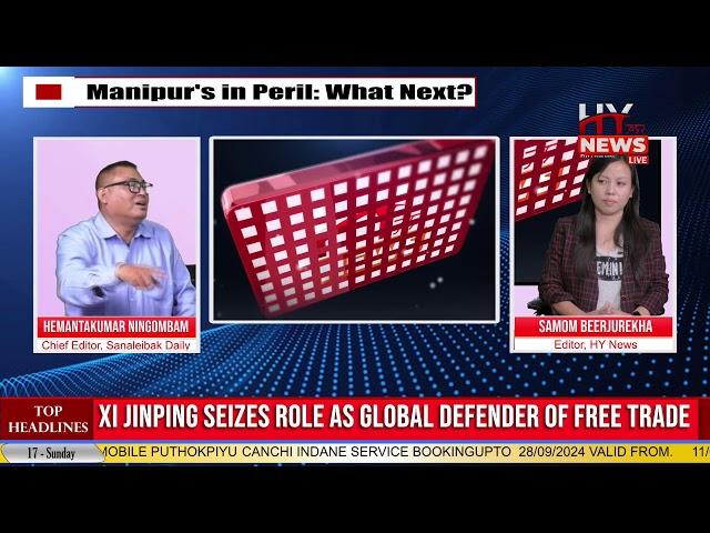 Live | HY Dialogue | 17-11-2024  | Manipur's in Peril: What Next?