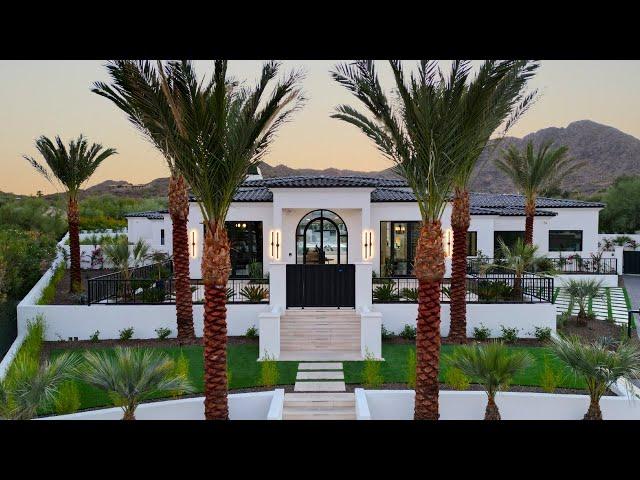 TOUR A $12M Paradise Valley Luxury Home | Scottsdale Real Estate | Strietzel Brothers