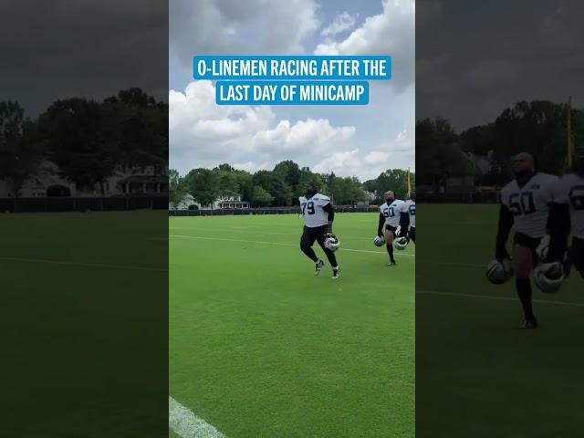 Offensive Line Racing Home for Summer ️