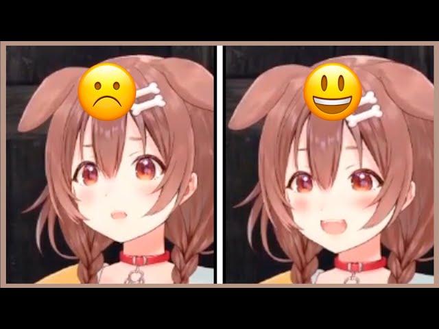 sad Korone ️ | happy Korone 