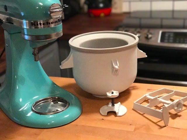 KitchenAid Ice Cream Maker Blogger review and demonstration