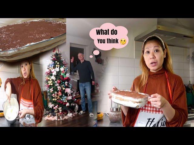 HINDI MO MAPIPIGILAN KONG MAGHANAP ! EASY WAY OF MAKING TIRAMISU ! Pinay-Dutch Couple